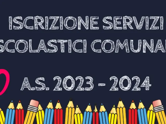 Iscrizione Servizi Scolastici 2023/2024